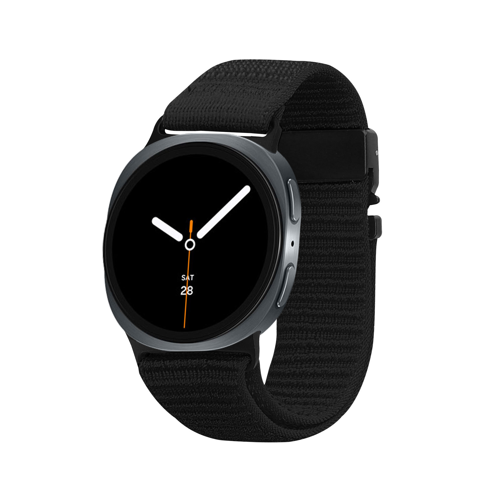 Nylonový řemínek pro Samsung Galaxy Watch 8 / Watch 8 Classic 46 mm kwmobile ‑ černá