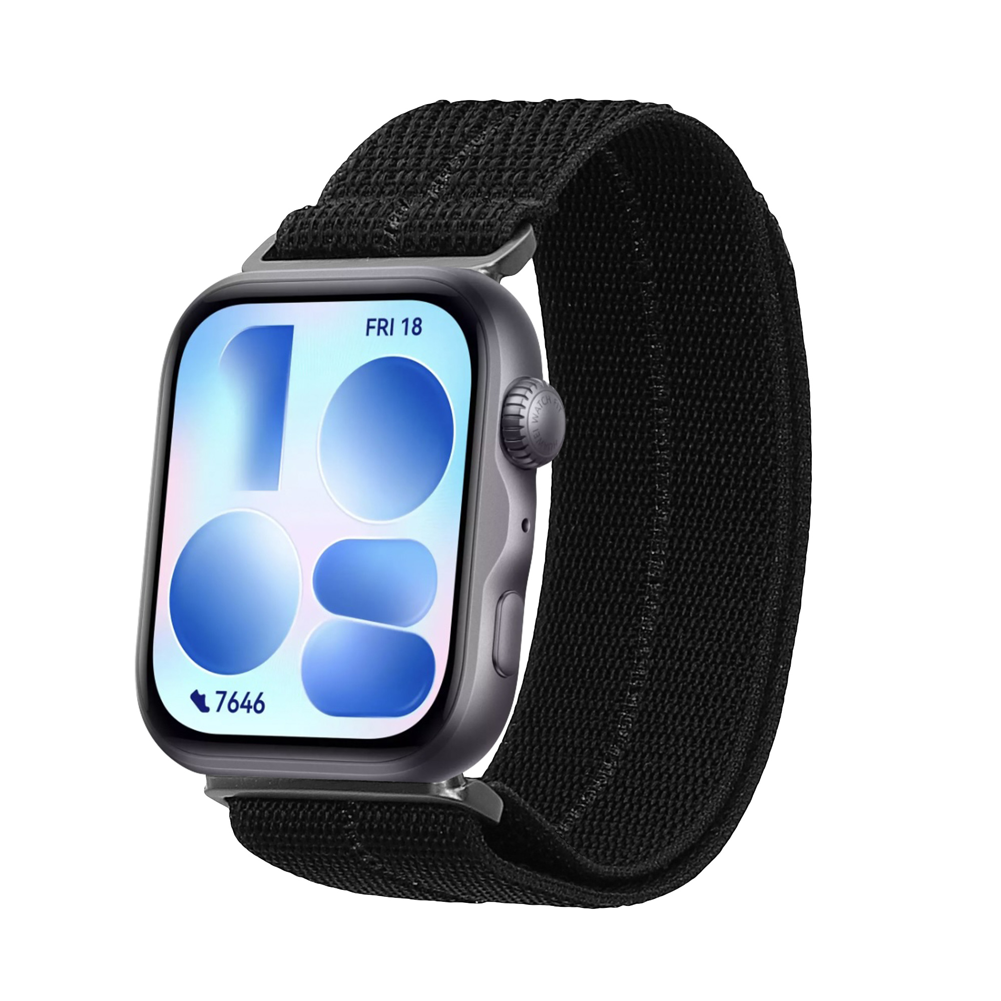 Nylonový pásek pro Huawei Watch Fit 5 / Watch Fit 5 Pro kwmobile nylonové - černá