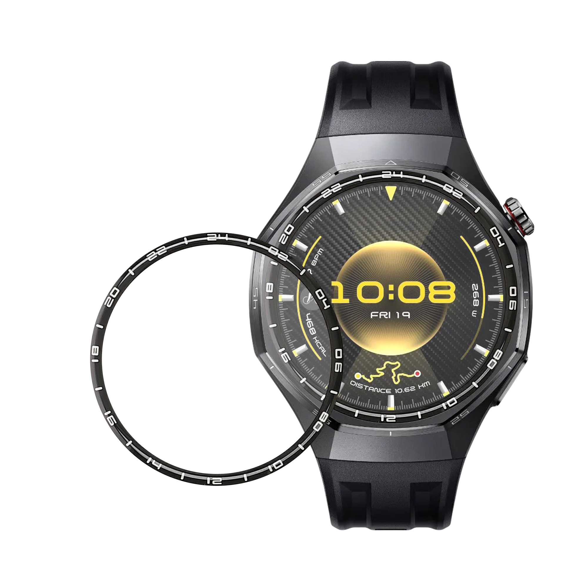 Ochranná fólie pro Huawei Watch GT6 Pro 46mm kwmobile - 2x ochrana pro chytré hodinky, odolná proti otiskům prstů