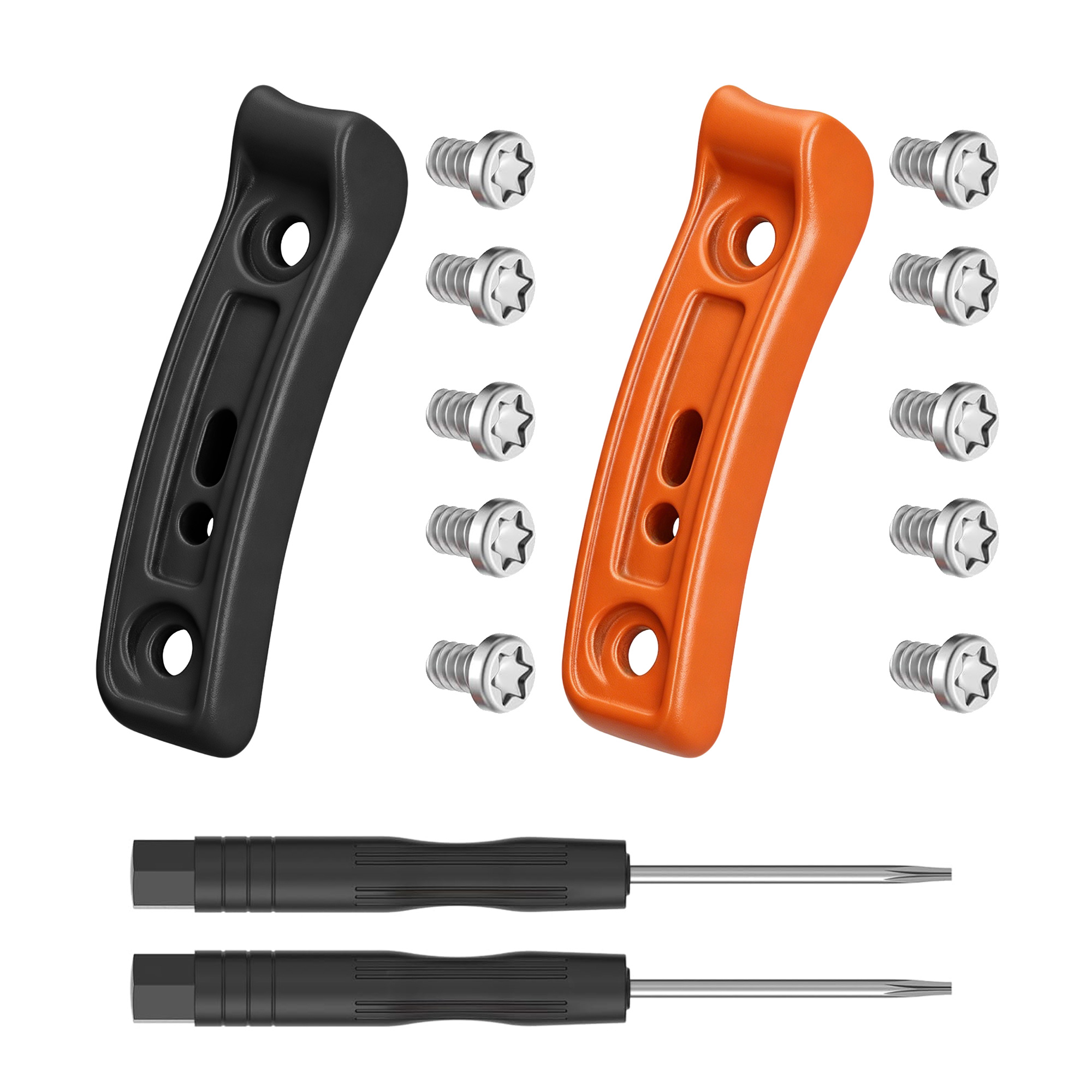 Boční ochranný rámeček pro chytré hodinky pro Garmin Fenix 8 / Tactix 8 / Quatix 8 (47mm) Watch Side Bumper kwmobile - oranžová / černá