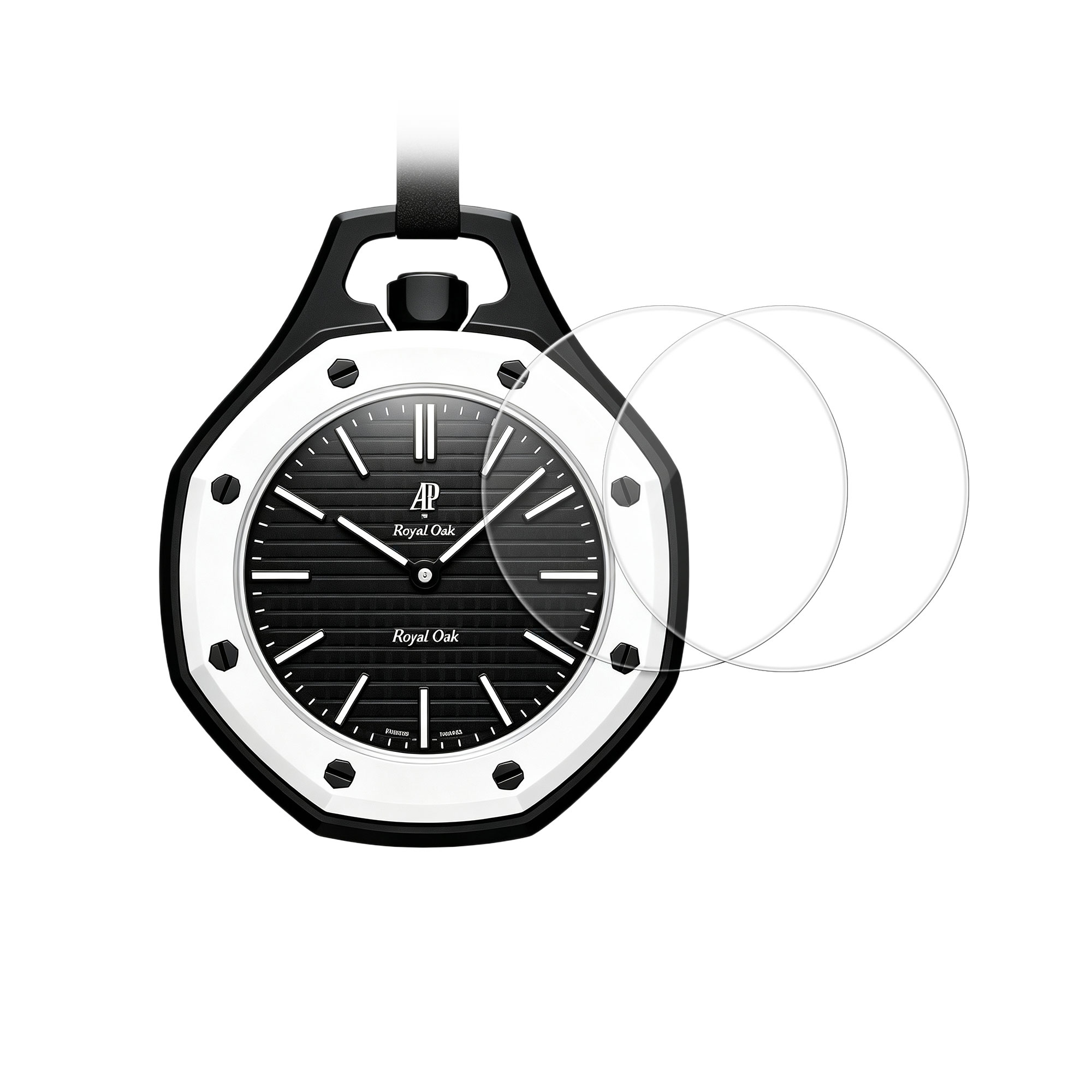 Ochranná skla pro Swatch Royal Pop kwmobile sada 2 ks - transparentní