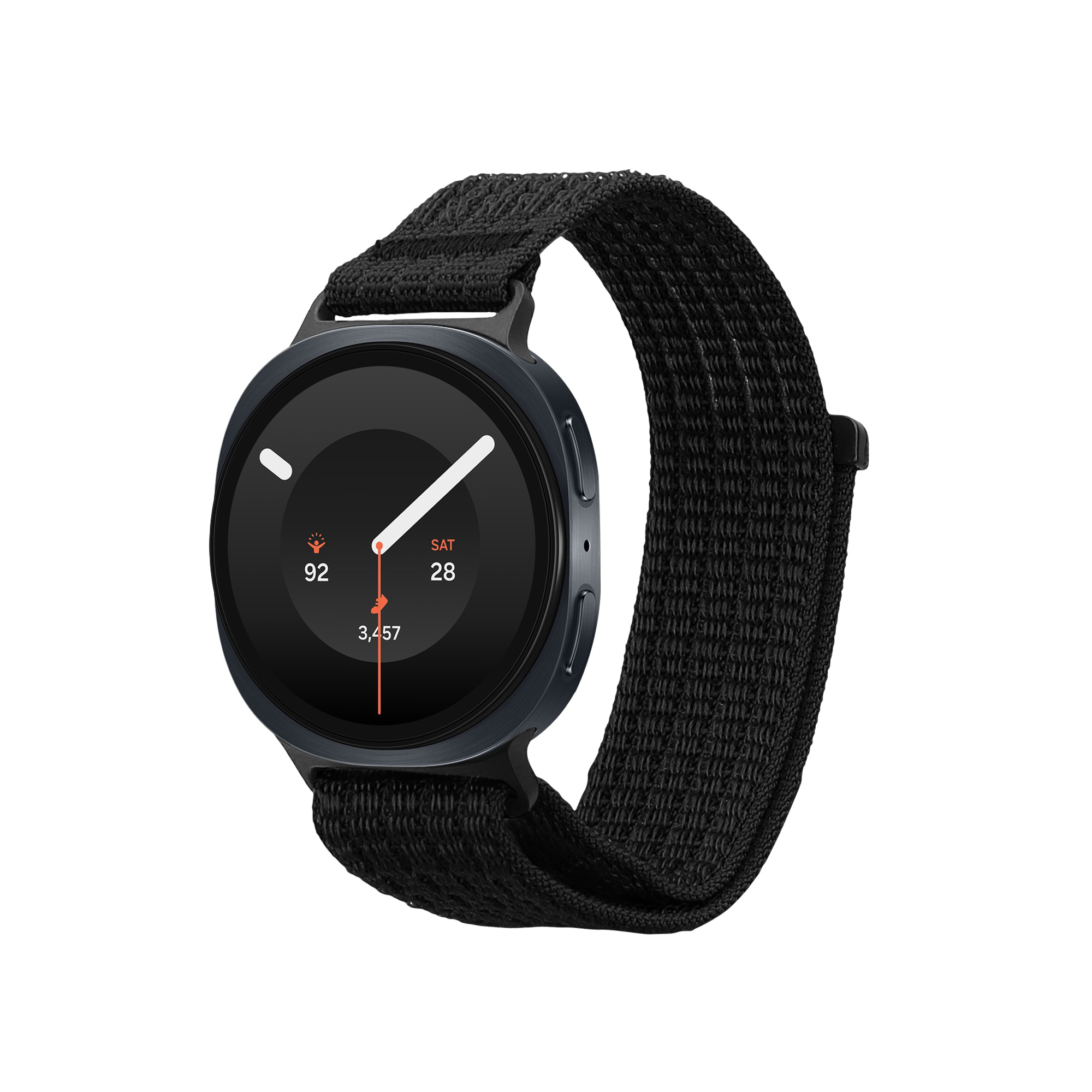 Nylonový řemínek pro Samsung Galaxy Watch 9 kwmobile ‑ černá