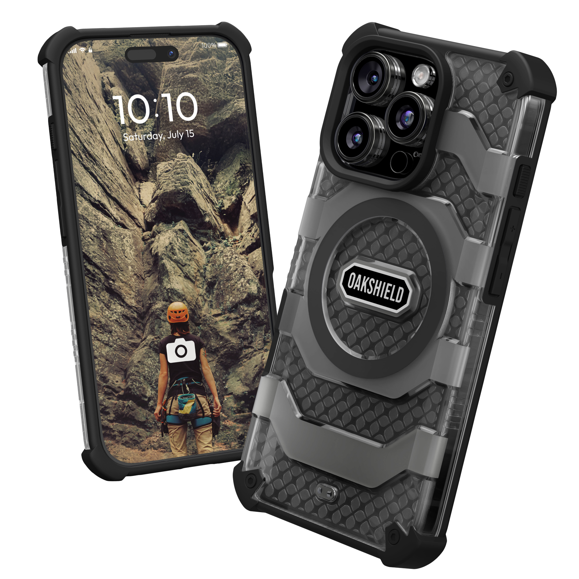 Magnetický kryt na mobil MagSafe iPhone 16 Pro Cover - černá