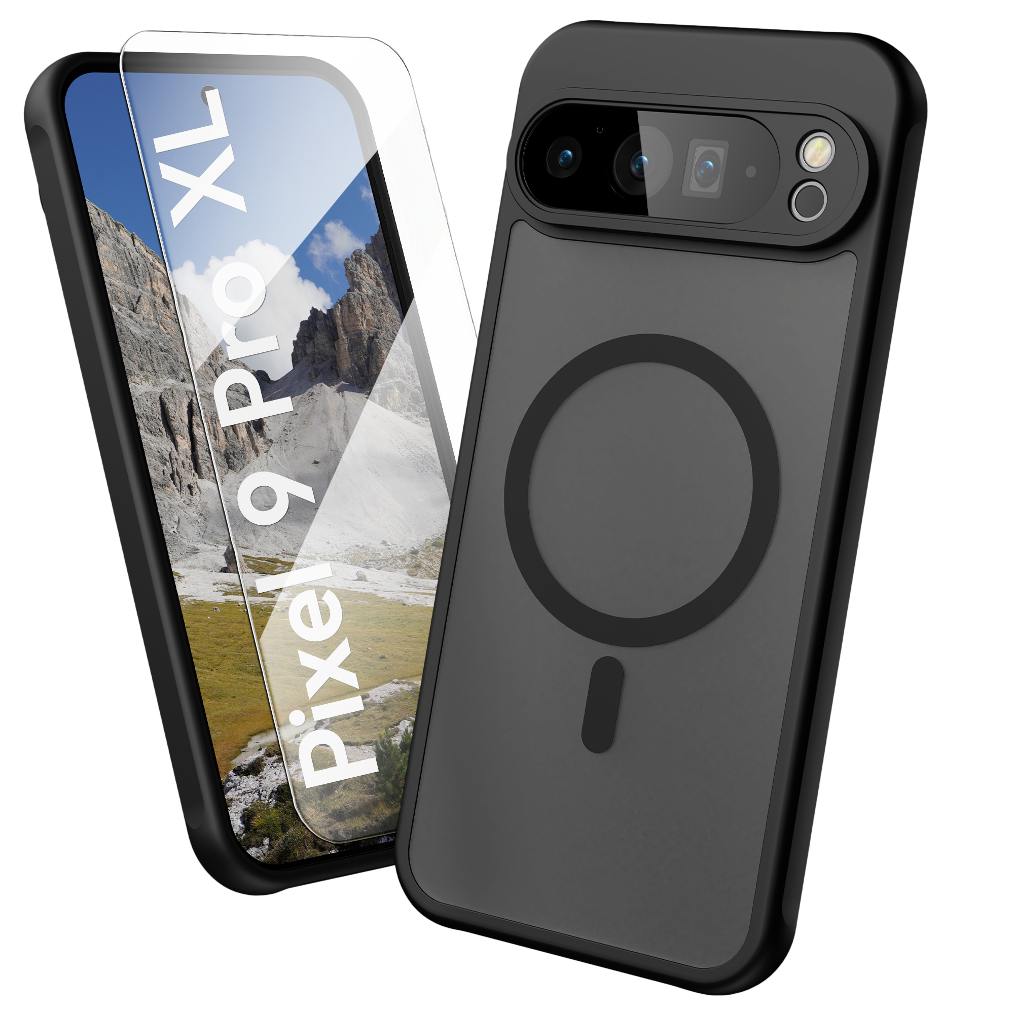 Tvrzené sklo Oakshield pro Google Pixel 9 Pro XL - černá