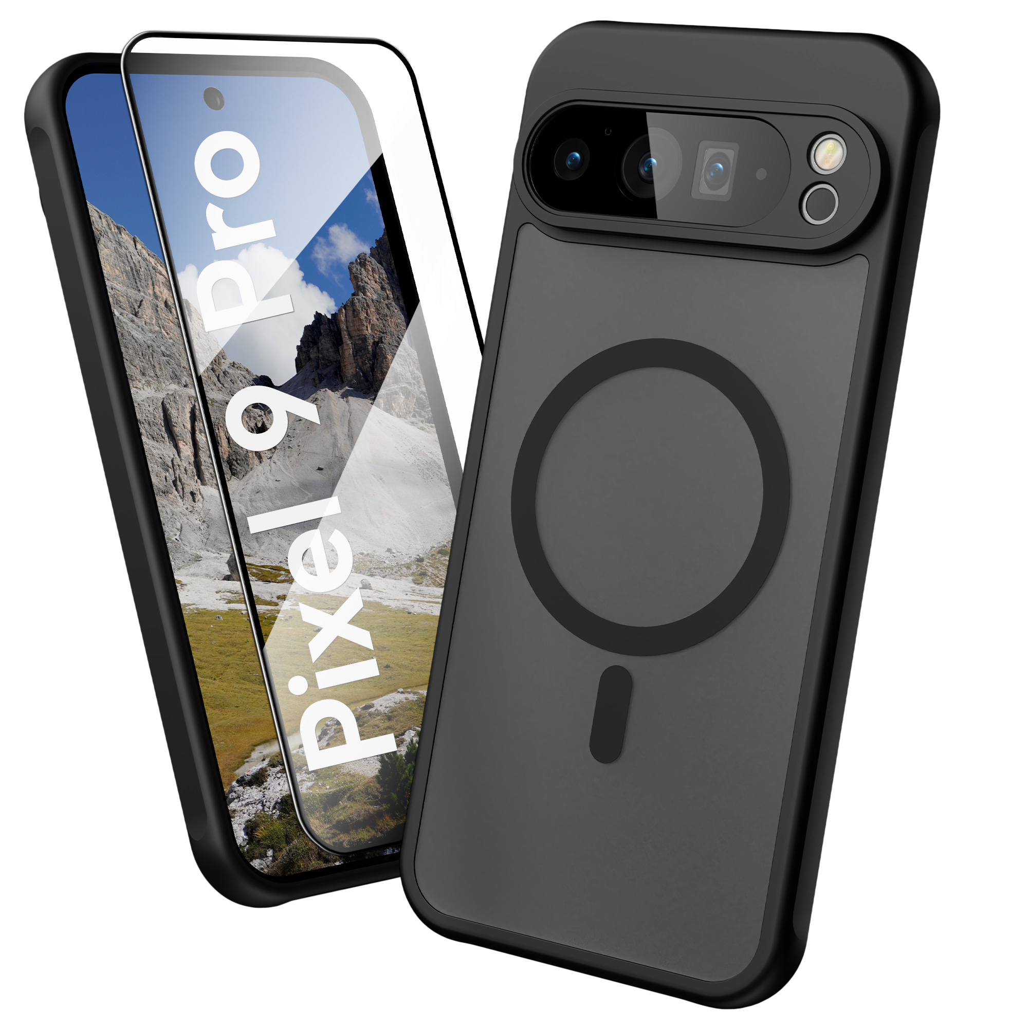 Ochranná fólie na displej Oakshield pro Google Pixel 9 Pro / Google Pixel 9 - černá