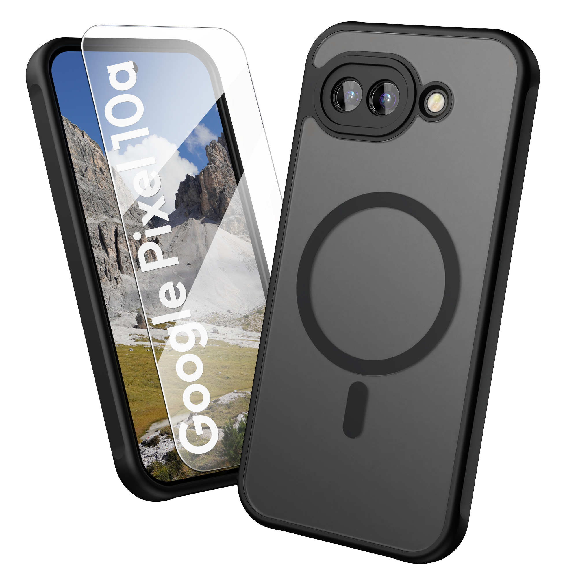 Ochranné sklo a pouzdro s MagSafe Oakshield pro Google Pixel 10a - černá